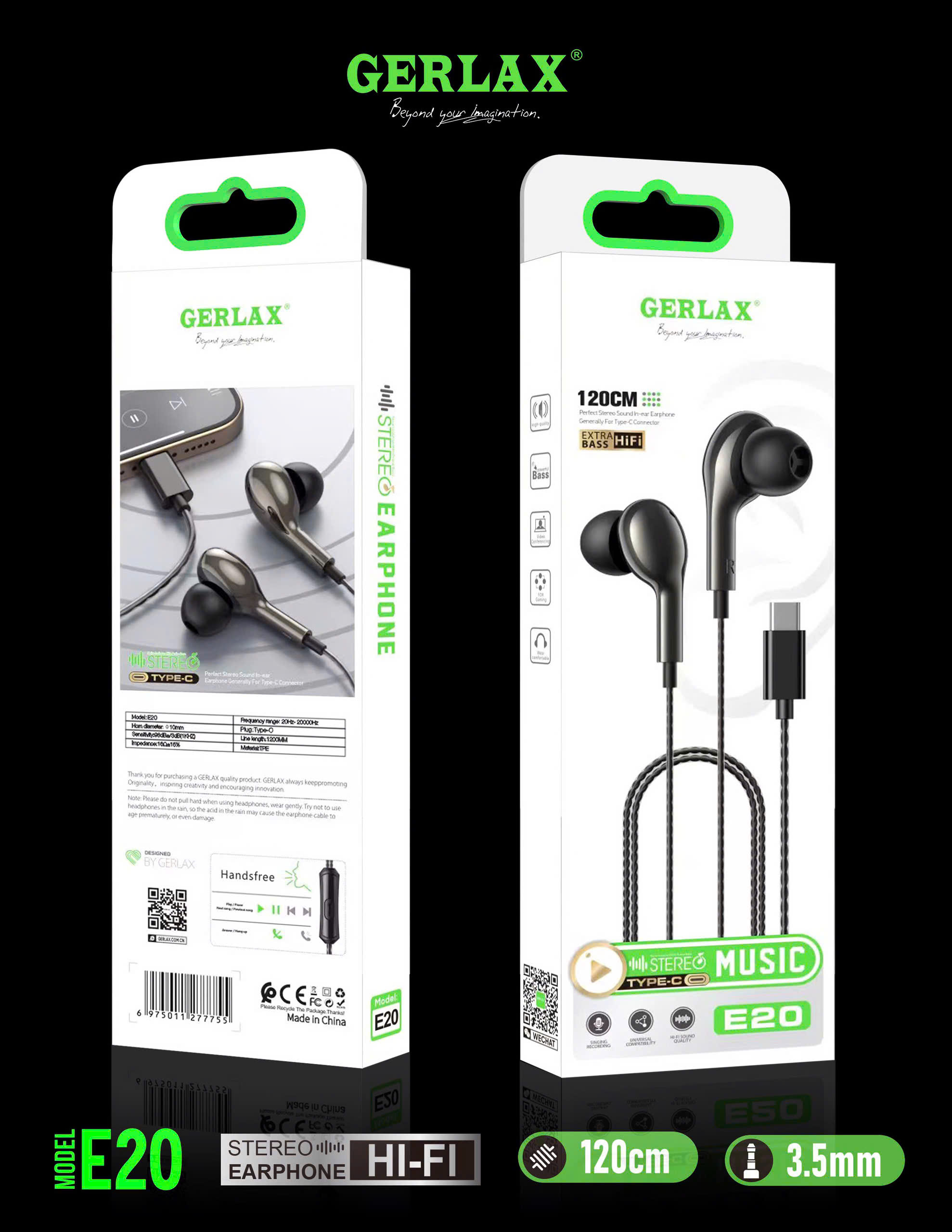 TAI NGHE CÓ DÂY E20